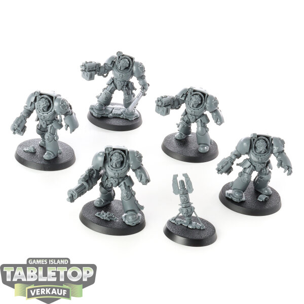 Space Marines - 5x Terminator Squad - unbemalt