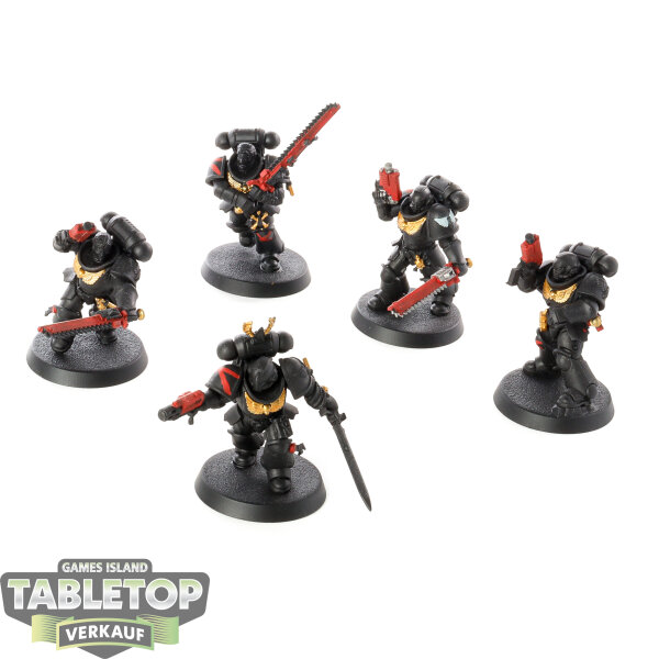 Blood Angels - 5x Death Company  - bemalt
