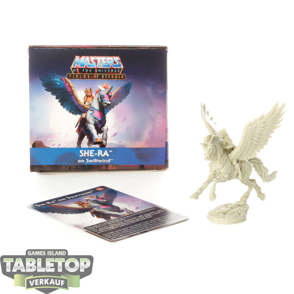 Miniaturen - She-Ra on Swift Wind - Masters of the Universe - Fields of Eternia - unbemalt