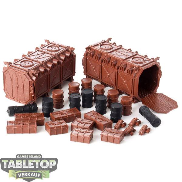 Gelände - Manufactorum – Munitorum Armoured Containers - unbemalt