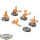 Fyreslayers - 5 x Auric Hearthguard - bemalt