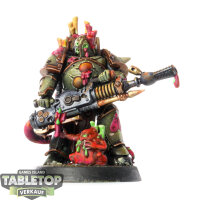 Death Guard - Plague Marine Heavy Gunner - bemalt
