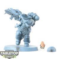 Space Wolves - Primaris Lieutenant - teilweise bemalt