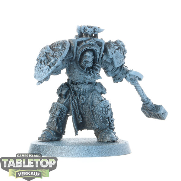Space Wolves - Arjac Rockfist klassisch - teilweise bemalt