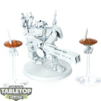Tau Empire - XV88 Broadside Battlesuit - teilweise bemalt