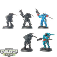 Space Marines - 5 Reiver Squad - teilweise bemalt