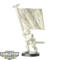 Astra Militarum - Cadian Standard Bearer classic - unbemalt