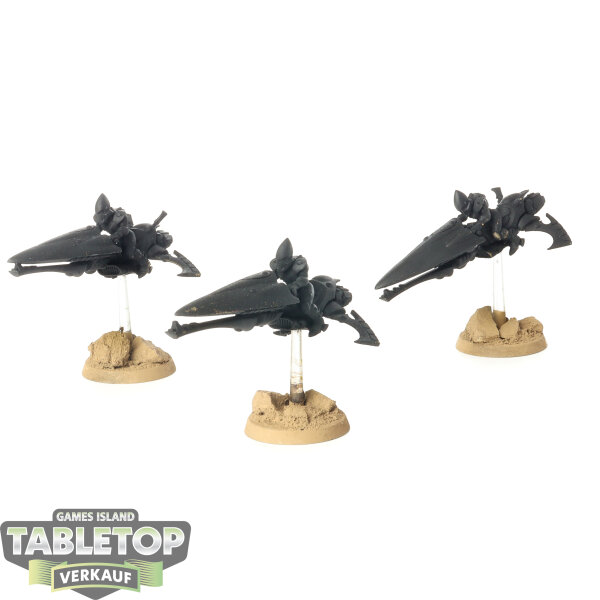Aeldari - 3 Windriders - grundiert