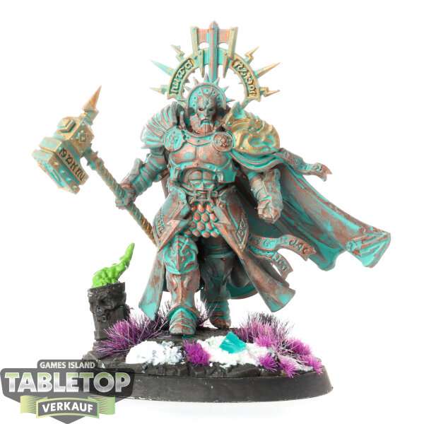 Stormcast Eternals - Lord-Commander Bastian Carthalos - teilweise bemalt