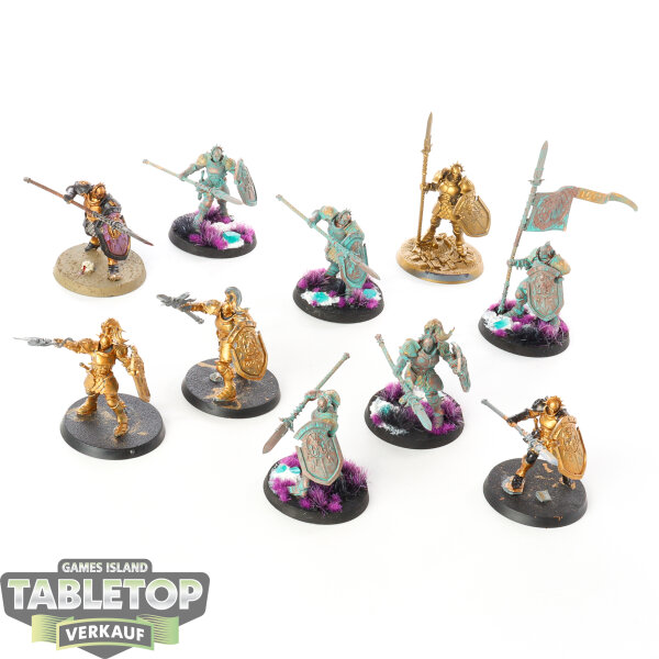 Stormcast Eternals - 10 x Vindictors - teilweise bemalt
