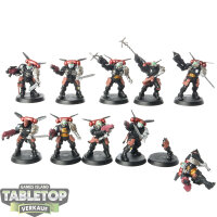 Deathwatch - 10x Reiver Squad - teilweise bemalt