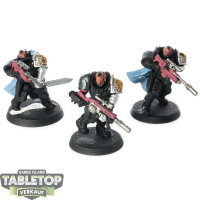 Deathwatch - 3x Scouts Eigenbau - teilweise bemalt