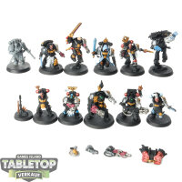 Deathwatch - 11x Kill Team Cassius - teilweise bemalt