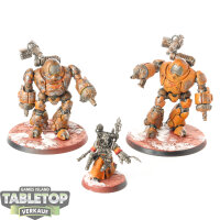 Adeptus Mechanicus - 2 Kastelan Robots - bemalt