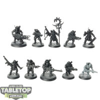 Genestealer Cults - 10x Neophyte Hybrids - grundiert