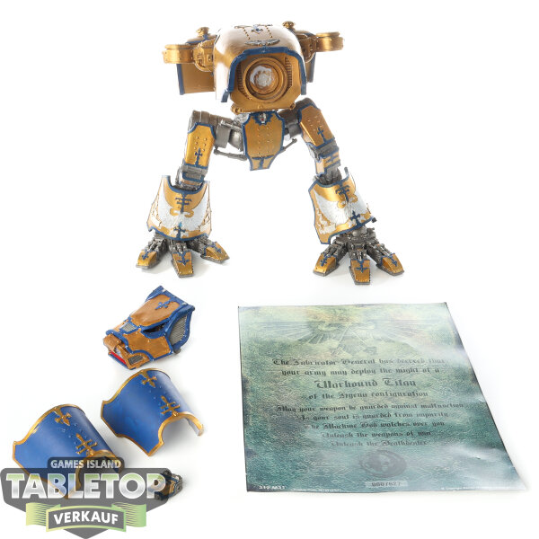 Horus Heresy - Mars Pattern Warhound Titan Body - bemalt