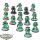 Horus Heresy - 14x MKIV Tactical Squad - teilweise bemalt