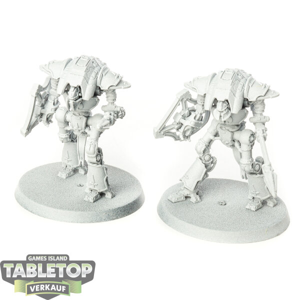 Adeptus Titanicus - 2x Cerastus Knights Lancer - grundiert