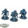 Adeptus Titanicus - 3x Questoris Knights - grundiert
