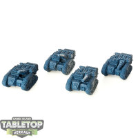Legion Imperiales - 4x Medusa and Basilisk Batteries -...