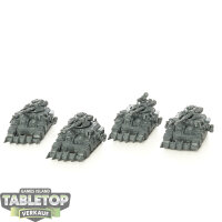 Legion Imperiales - 4x Kratos Heavy Tank Squadron - unbemalt