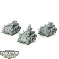 Legion Imperiales - 3x Predator Squadron - unbemalt