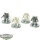 Legion Imperiales - 4x Deredeo Dreadnoughts - teilweise bemalt