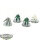 Legion Imperiales - 4x Contemptor Dreadnoughts - teilweise bemalt