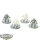 Legion Imperiales - 4x Contemptor Dreadnoughts - teilweise bemalt