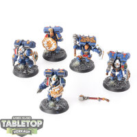 Space Marines - 5x Vanguard Veteran Squad - bemalt