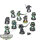 Space Marines - 10 x Tactical Squad klassisch - teilweise bemalt