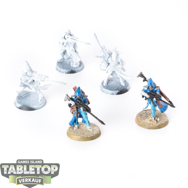 Aeldari - 5 x Rangers - teilweise bemalt
