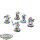 Space Marines - 5 x Intercessors - bemalt
