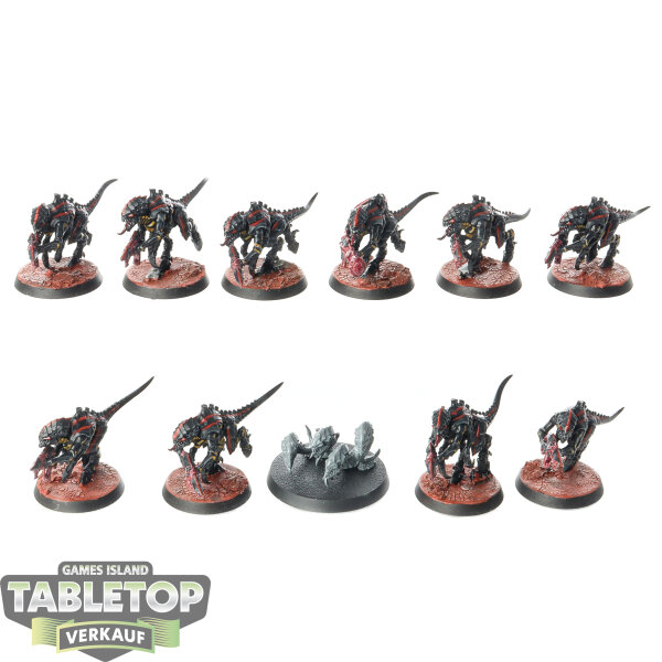 Tyraniden - 10x Termagants - bemalt