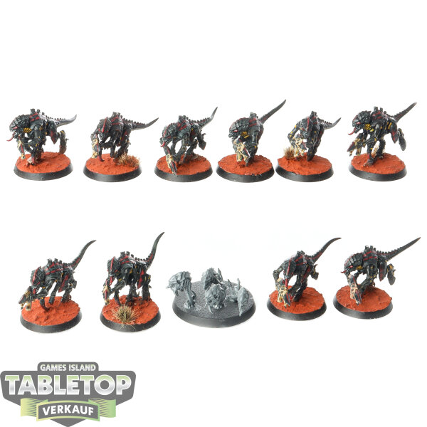 Tyraniden - 10x Termagants - bemalt
