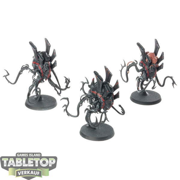 Tyraniden - 3x Venomthropes - teilweise bemalt