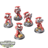 Space Marines - 5 Intercessors - bemalt