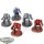Space Marines - 5 Terminator Squad classic - teilweise bemalt