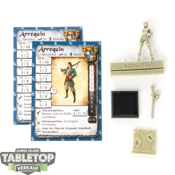 Freebooters Fate - Arrequin - im Gussrahmen