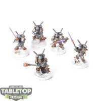 Grey Knights - 5x Grey Knights Interceptor Squad - bemalt