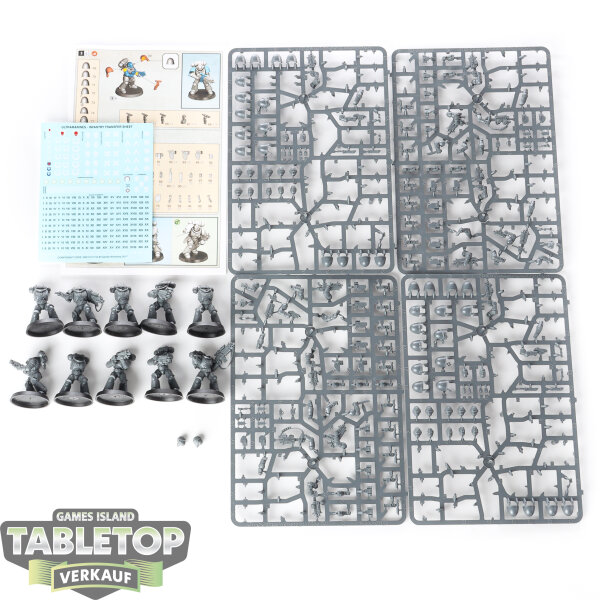 Space Marines - Intercessors - teilweise gebaut