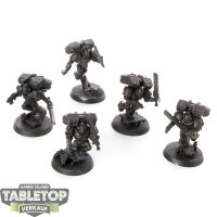 Blood Angels - 5 Assault Squad - teilweise bemalt