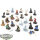 HdR Figuren - Gut - 24 Lórien Wood Elf Warriors - teilweise bemalt