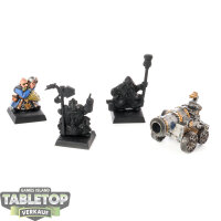Dwarfen Mountain Holds - Dwarf Cannon - bemalt