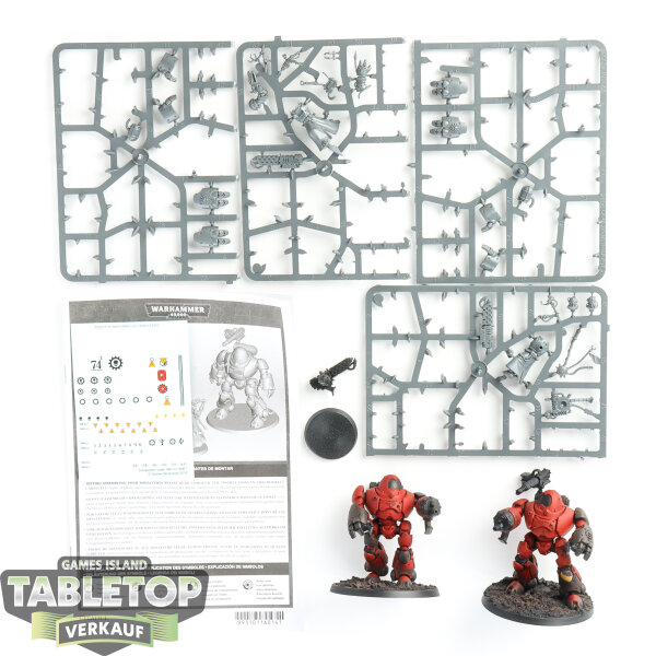 Adeptus Mechanicus - 2x Kastelan Robots - teilweise gebaut
