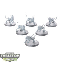 Stormcast Eternals - 6x Gryph-hounds - unbemalt