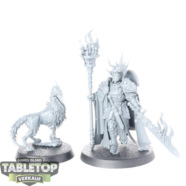 Stormcast Eternals - Lord-Veritant with Gryph-crow - teilweise bemalt