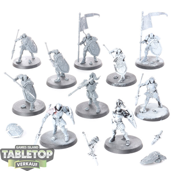 Stormcast Eternals - 10x Vindictors - teilweise bemalt