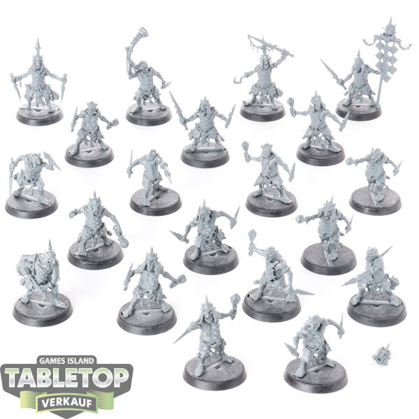 Orruk Warclans - 20x Hobgrot Slittaz - unbemalt