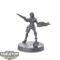 Infinity - Aleph: Myrmidon Officer - grundiert